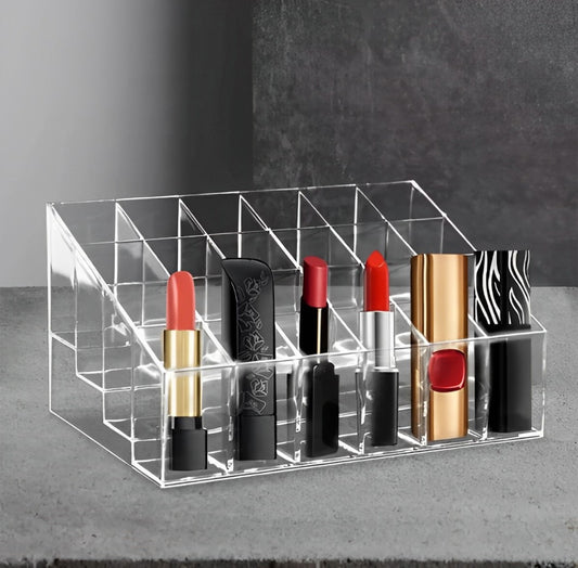 24 Slots Acrylic Lipstick Organizer